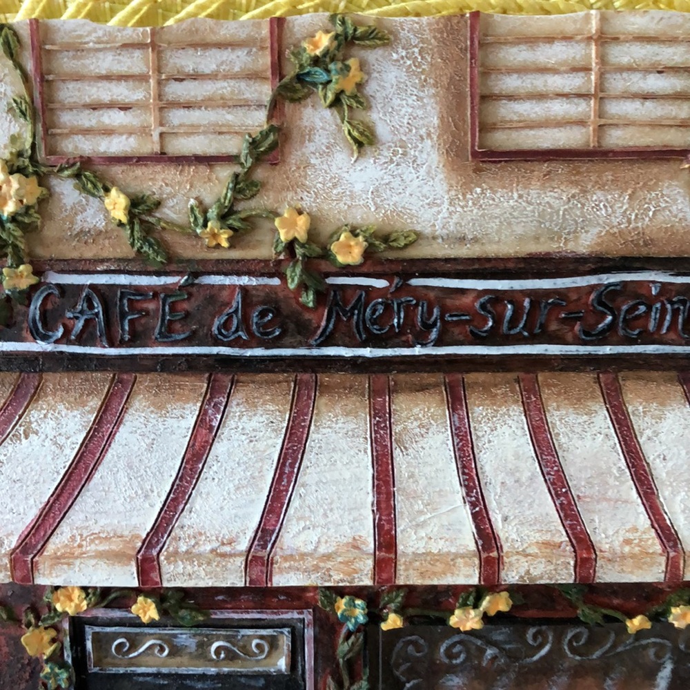 Kate McRostie “Cafe de Mery-sur-Seine” - Picture 7 of 9